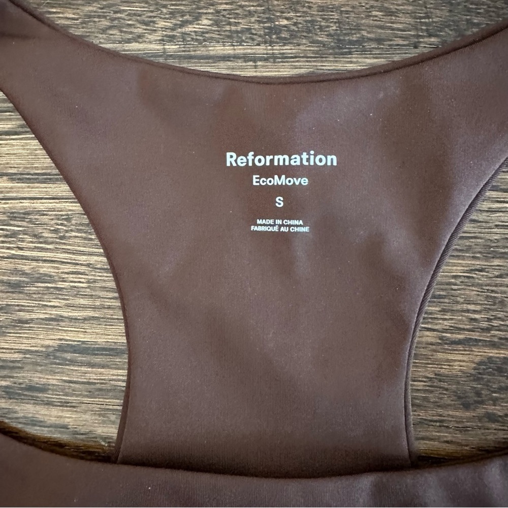 Reformation Gwen EcoMove sports bra - racerback brandnew - Picture 7 of 8